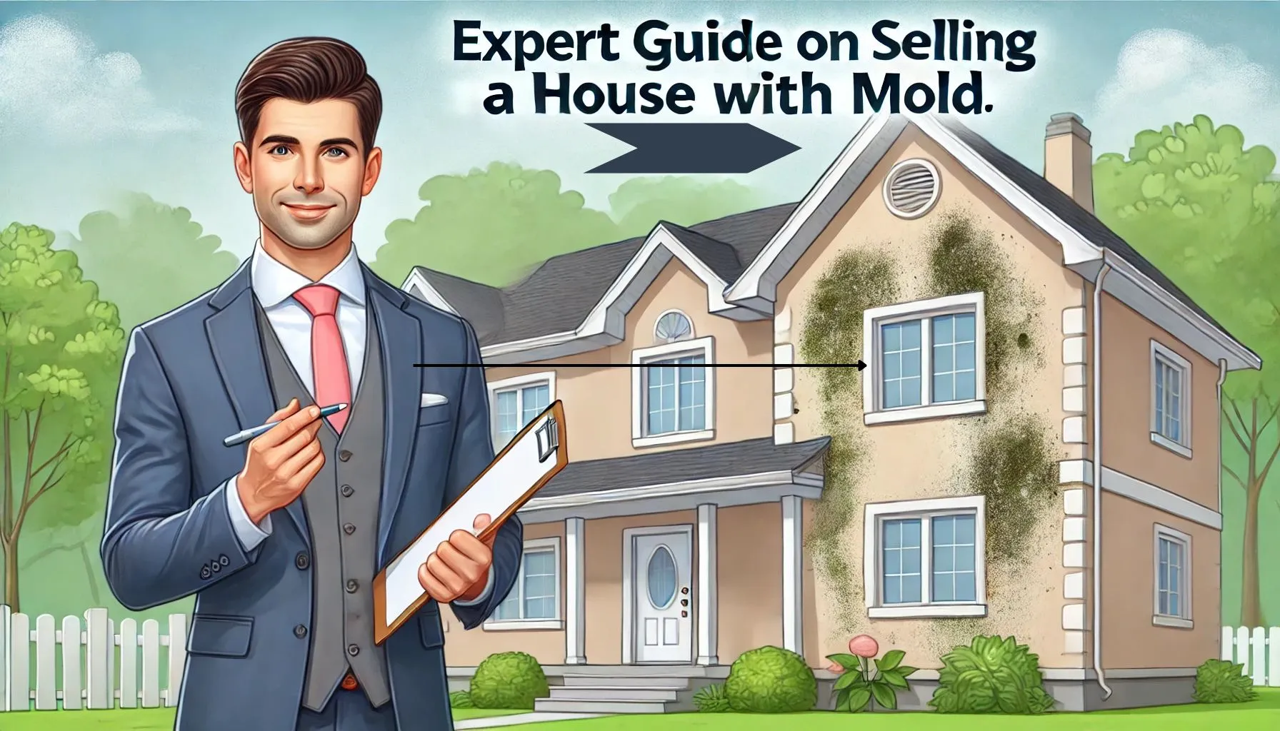 Selling house with mold